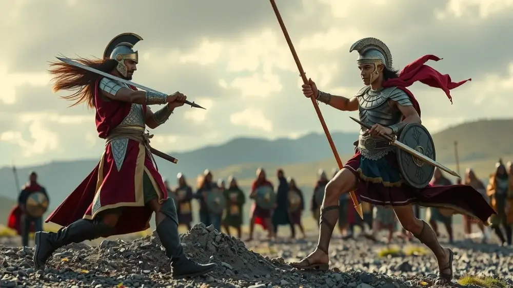 A rivalidade entre Aquiles e Heitor na Guerra de Troia épica